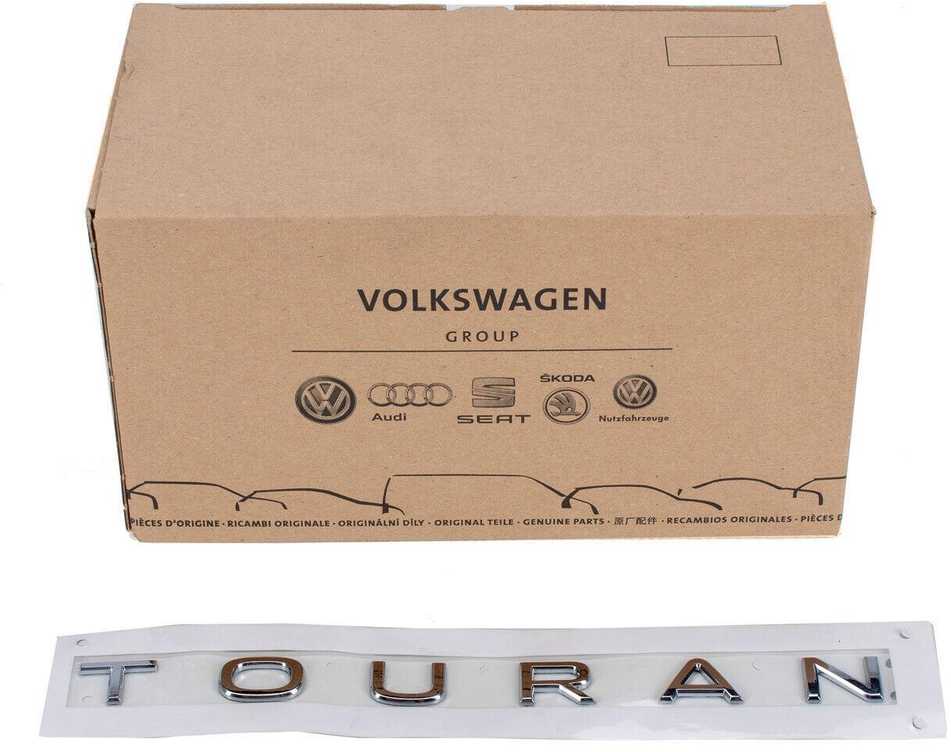 Vag Touran Chromas Galinio Emblem Lettering TOURAN 2015-2025 5TA853687A2ZZ Originalus