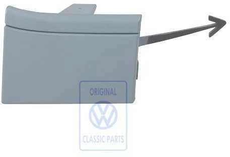 Vag Towing Eye Hole Plug Primed Touareg Mk1 2003 2007 Originalus 7L9807156GRU