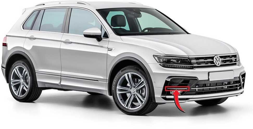 Vag Trim Aukštos Chromo Volkswagen Tiguan Ad Bt Originalus 5NA853102A2ZZ