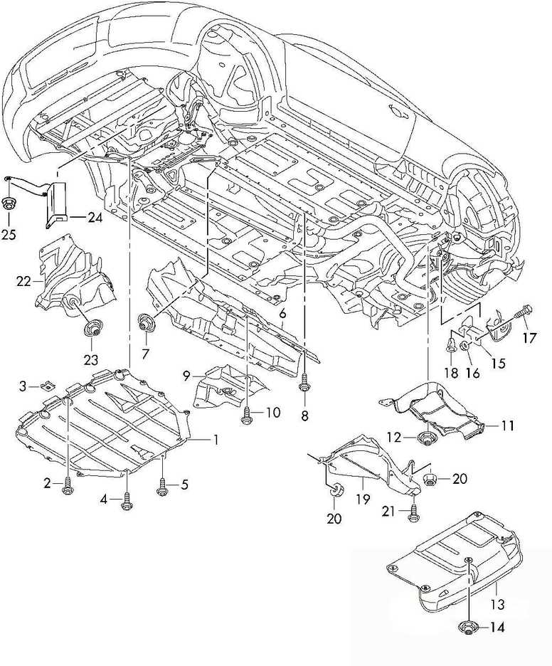 Vag Triukšmo Izoliacija Audi Tt Mk2 8J Originalus 8J8825237A