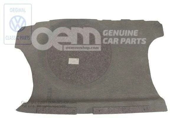 Vag Trunk Mat Platinum Skoda Octavia 2014 2019 Originalus 535863463K6FV