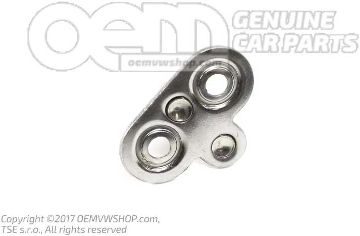 Vag Uzdaromu Plokste Seat Arosa Volkswagen Lupo Polo Originalus 6X0827511A