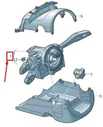 VAG Vairo Kombinacinis Perjungiklis Audi Q7 Q8 Originalus 4N0907129PC