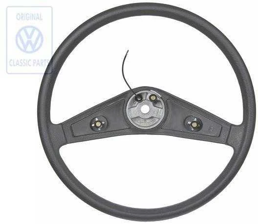 Vag Vairo Padded Juodas Satinas Golf Mk1 Scirocco Mk1 1977 1984 Originalus 171419655A01C