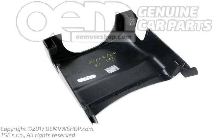Vag Vairo Stulpelio Dangos Juodas Volkswagen Golf IV Jetta IV Originalus 1J0858565F2AQ