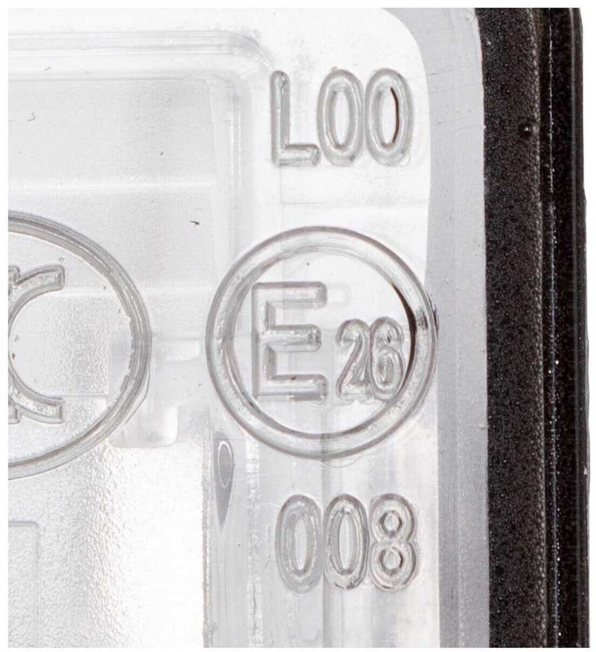 VAG Valstybinio Numerio Ženklo Lemputė Audi A4 A5 A8 Originalus 8E0807430A