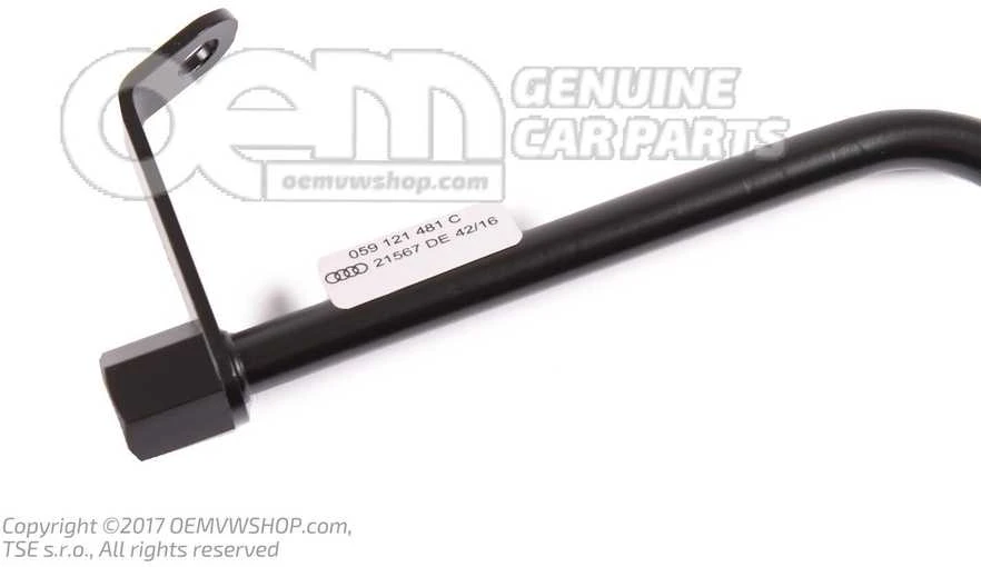Vag Vandens Nutekimo Vamzdis Audi A4 A6 A8 Volkswagen Passat Originalus 059121481C
