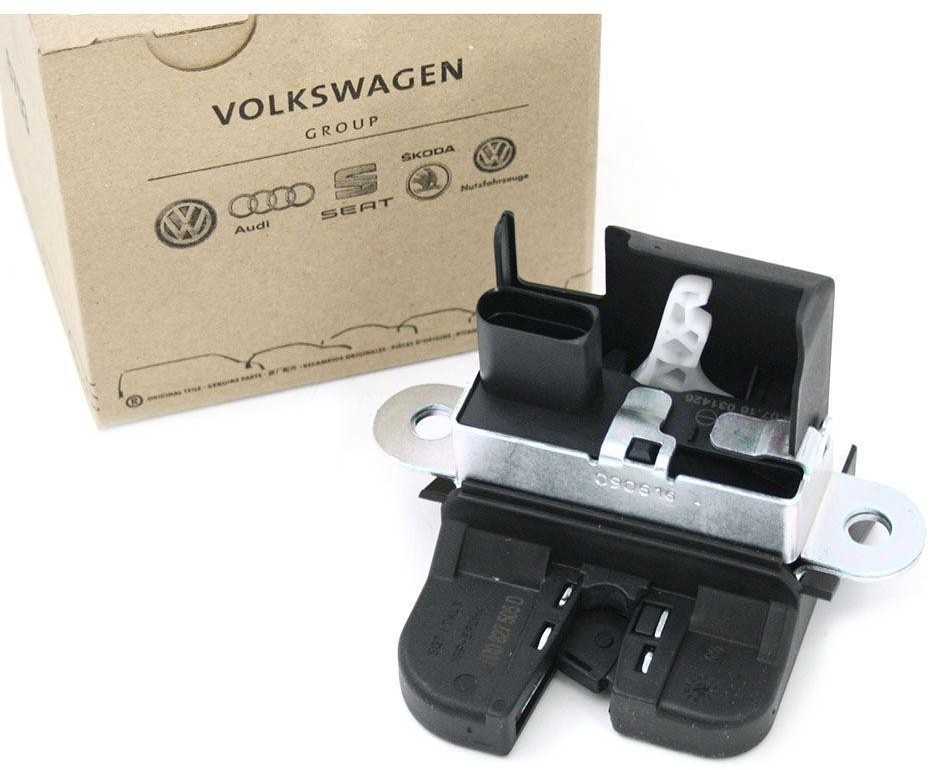 VAG variklio dangčio užraktas Satin Juodas originalus 6R0827505E9B9