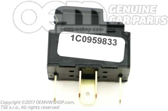 Vag Variklio Degalu Pildymo Angos Aktyvacijos Mygtukas Originalus 1C095983301C