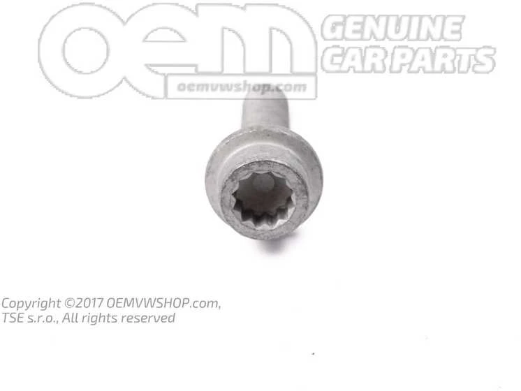 Vag Variklio Galvu Sraigte Su Vidine M10x40 Volkswagen Touareg 2007 Originalus N10619401