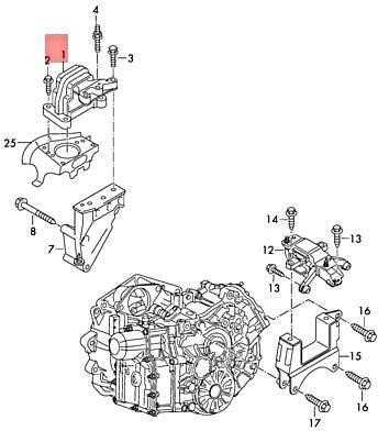 Vag Variklio Montavimas Volkswagen Polo Vento Ameo Originalus 6RF199262R