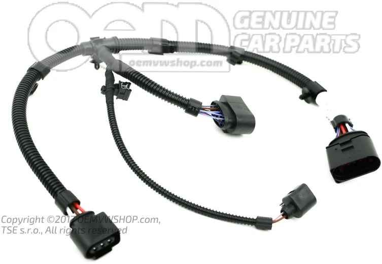 Vag Variklio Pavarų Dėžės Laidų Rinkinys Audi Q7 4L 2010-2015 Originalus 4L0971771A