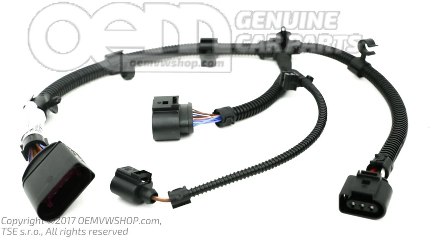 Vag Variklio Pavarų Dėžės Laidų Rinkinys Audi Q7 4L 2010-2015 Originalus 4L0971771A