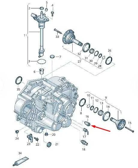 VAG Variklio Sankaba Sraigto Vidaus Sraigto Originalus 02M301241C