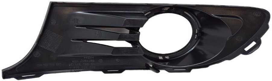 Vag Ventiliacijos Grotelė Dešinė Juoda Volkswagen Golf Plus 52 2009-2014 Originalus 5M0853666K9B9