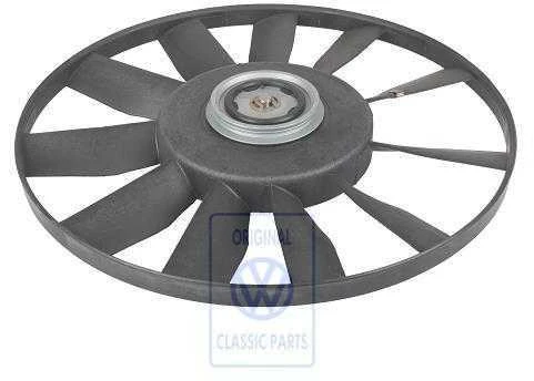 Vag Ventiliatoriaus Sraigtais su Guoliu Caddy Mk2 Passat B3 Polo Classic Originalus 357119113A