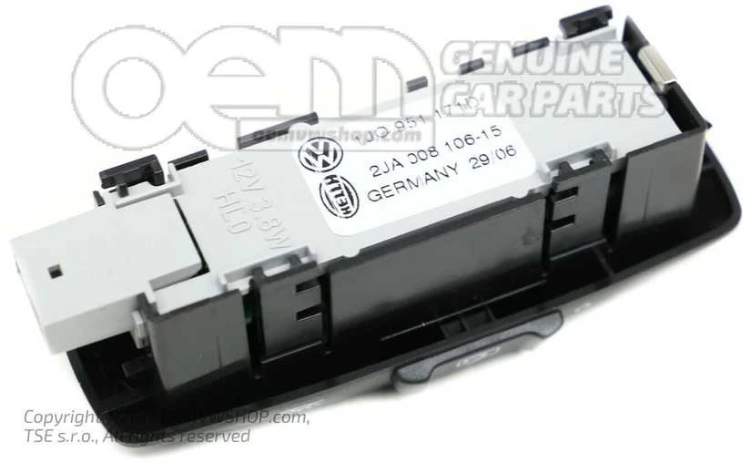Vag Vidinė Šviesa Su Jutikliu Volkswagen Golf 2000 2007 Originalus 1J0951171DB41