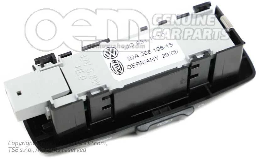 Vag Vidinė Šviesa Su Jutikliu Volkswagen Golf 2000 2007 Originalus 1J0951171DB41