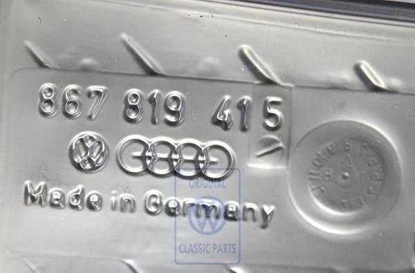 VAG Viršutinė Plokštė VW POLO DERBY 1975-1994 Originalus 867819415