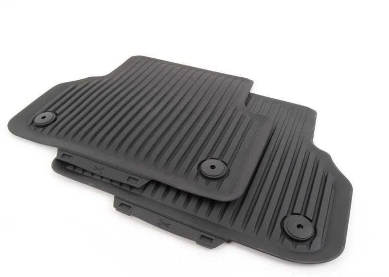Vag Visų Oro Sąlygų Pėdų Kilimėliai Juodi Audi A4 A5 A6 8W0061511041 Originalus