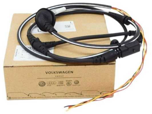 VAG VW CC priekinio kairiojo ABS priekinio rato greičio jutiklio laidų rinkinys originalus 3C0927903L