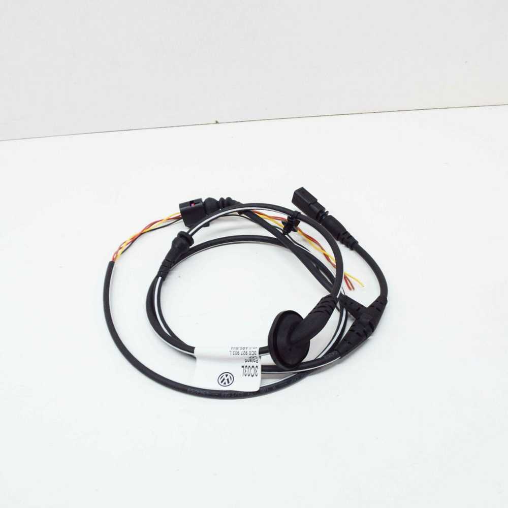VAG VW CC priekinio kairiojo ABS priekinio rato greičio jutiklio laidų rinkinys originalus 3C0927903L