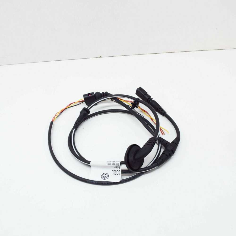 VAG VW CC priekinio kairiojo ABS priekinio rato greičio jutiklio laidų rinkinys originalus 3C0927903L