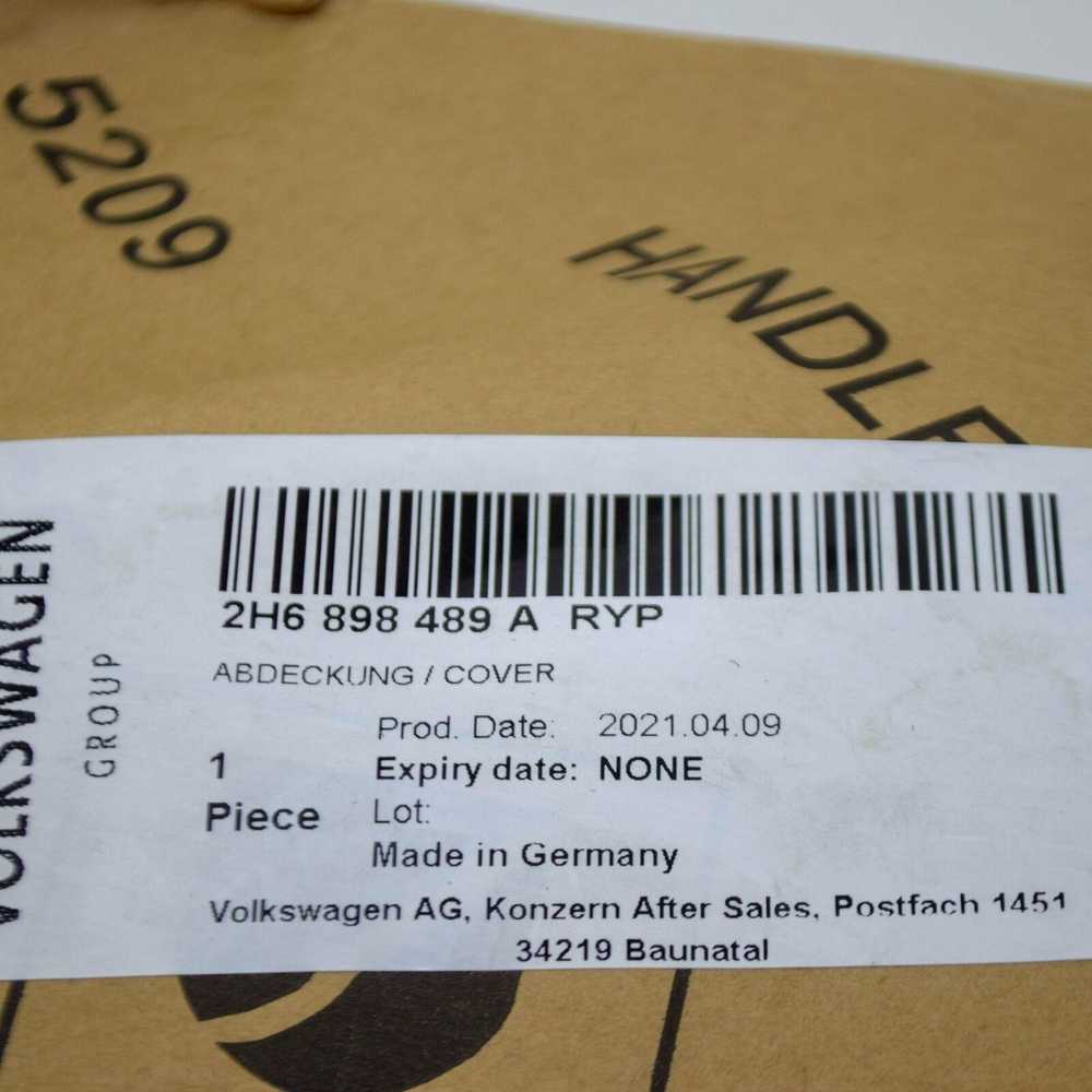 VAG Volkswagen AMAROK Priekinis Kairysis Rūko Žibinto Dangtelis 2H6898489ARYP NAUJAS ORIGINALUS