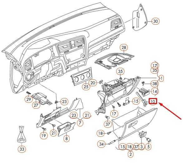 VAG Volkswagen Audi Pirštinių dėžutės stabdžiai 5G1858309 Originalus