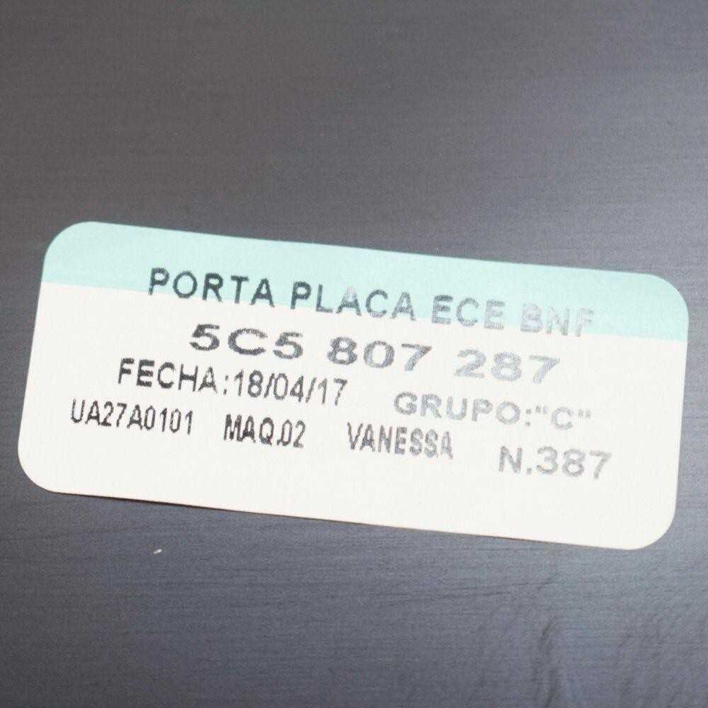 VAG Volkswagen Beetle 5C Licencijos plokštelės laikiklis 5C5807287 9B9 ORIGINALUS NAUJAS