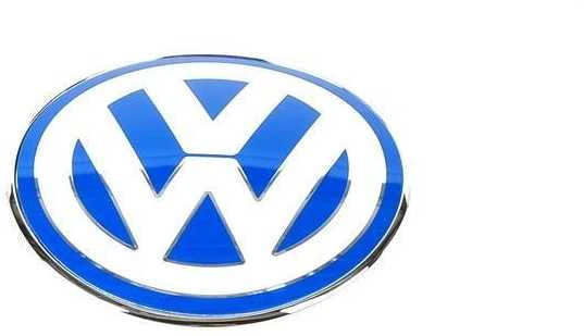 VAG Volkswagen Beetle Priekinis Emblema Mėlyna Ir Balta 1C085361739A