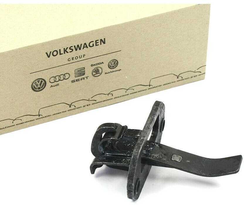 VAG Volkswagen CADDY 2K galinio skydelio durų gaudytuvo stabdžių montavimas originalus 2K5827455