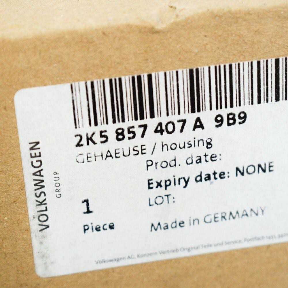 VAG Volkswagen Caddy 2K Kairės Pusės Veidrodžio Korpusas 2K5857407A9B9 5PIN LHD ORIGINALUS NAUJAS