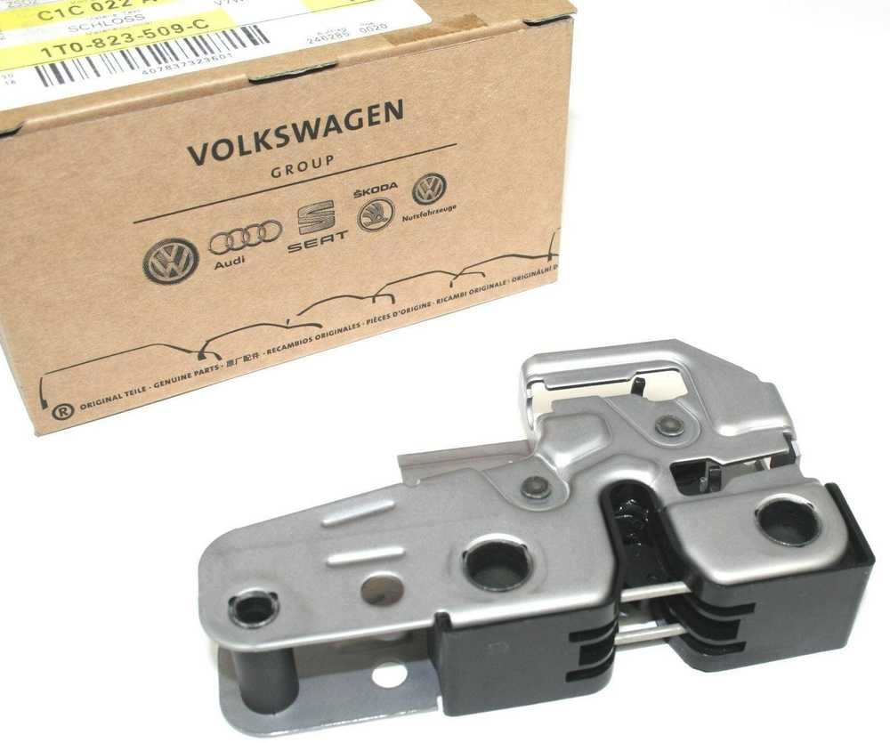 VAG Volkswagen Caddy 2K Priekinis Dangtis Užrakto Dangtis 1T0823509C NAUJAS ORIGINALUS