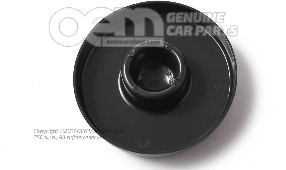 VAG Volkswagen Caddy Golf Satin Juodas Uždengimas Originalus 17141235901C