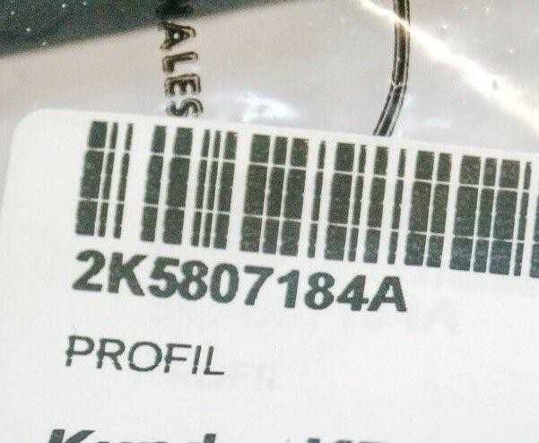 VAG Volkswagen Caddy MK4 Priekinis Dešinysis Bamperio Laikiklis 2K5807184A NAUJAS ORIGINALUS