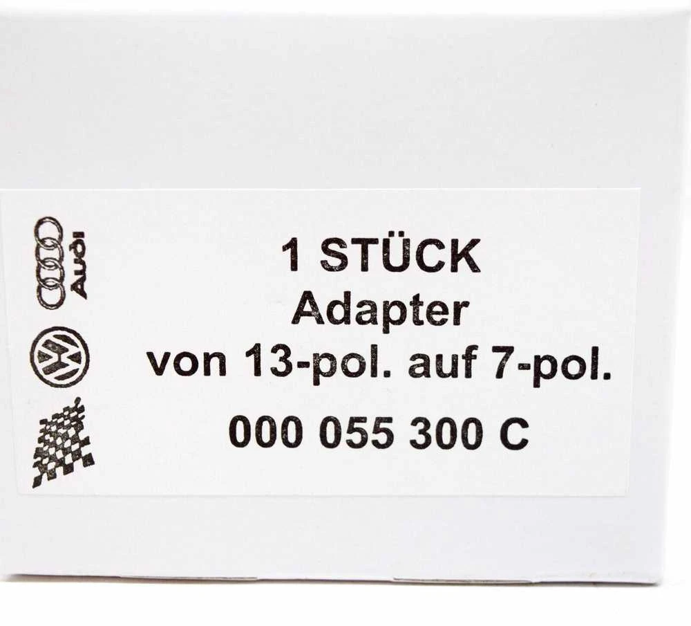 VAG Volkswagen CC priekabos tempiamoji adapteris 000055300C NAUJAS ORIGINALUS