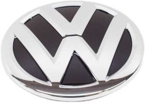 VAG Volkswagen CRAFTER MK2 SZ galinė viršutinė emblema Originali 7C0853630BDPJ