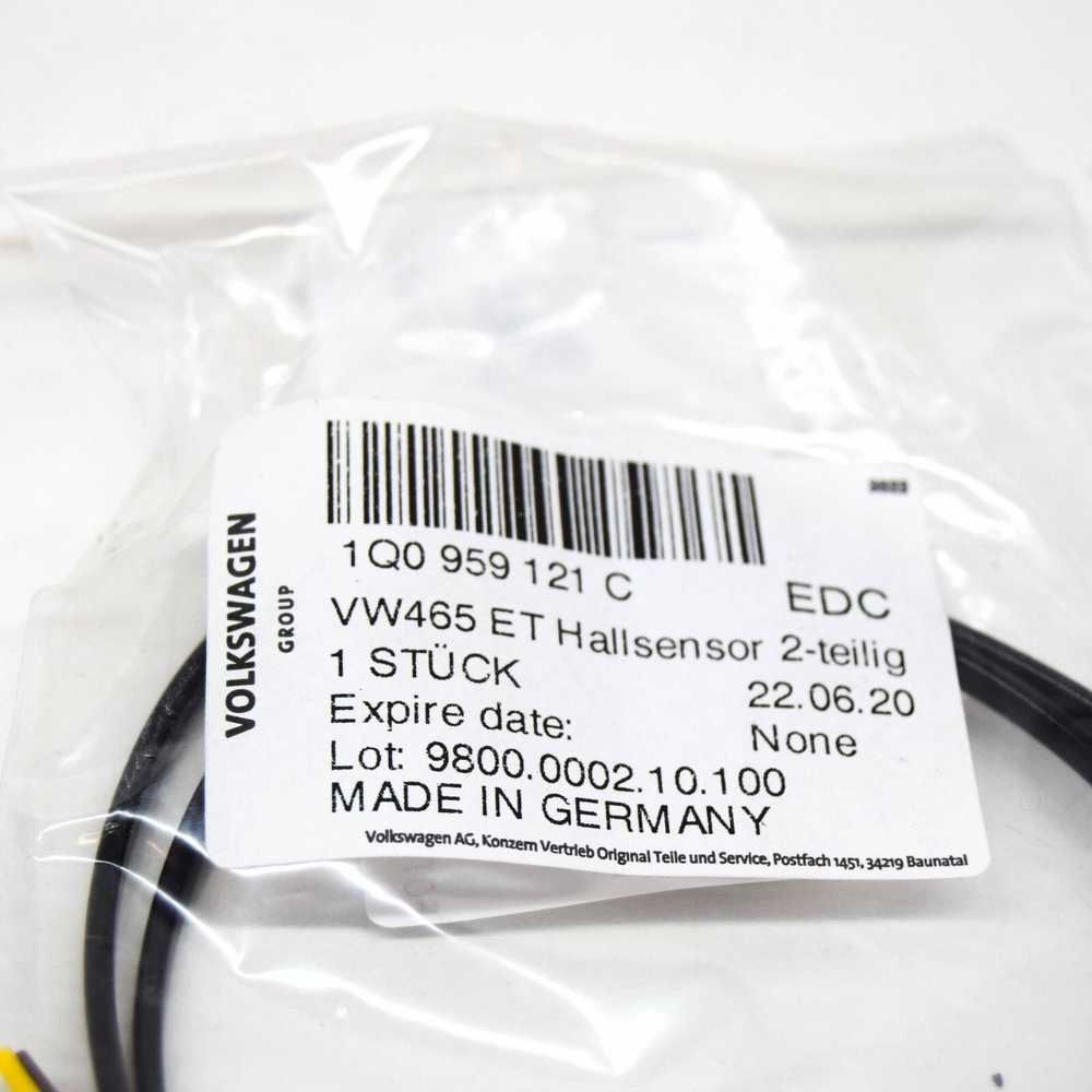 VAG VOLKSWAGEN EOS Hall jutiklis be magneto 1Q0959121C Originalus
