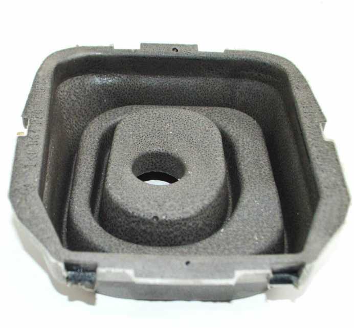 VAG "Volkswagen EOS" priekinės centrinės konsolės garso amortizatoriaus amortizatorius originalus 1K0864220
