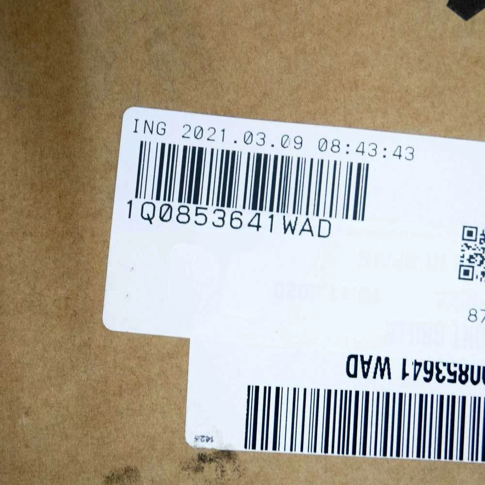 VAG "Volkswagen EOS" priekinės radiatoriaus grotelės originalios 1Q0853641WAD