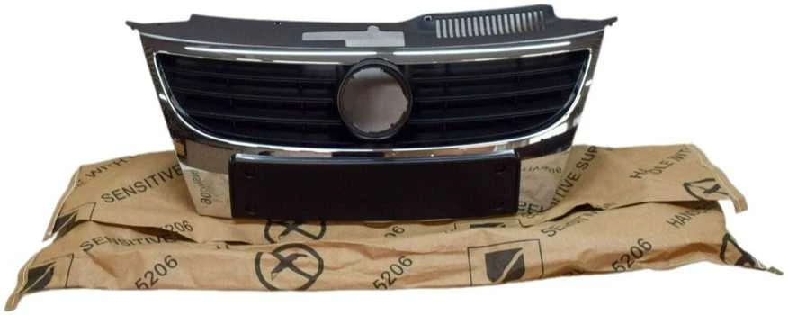 VAG "Volkswagen EOS" priekinės radiatoriaus grotelės originalios 1Q0853641WAD