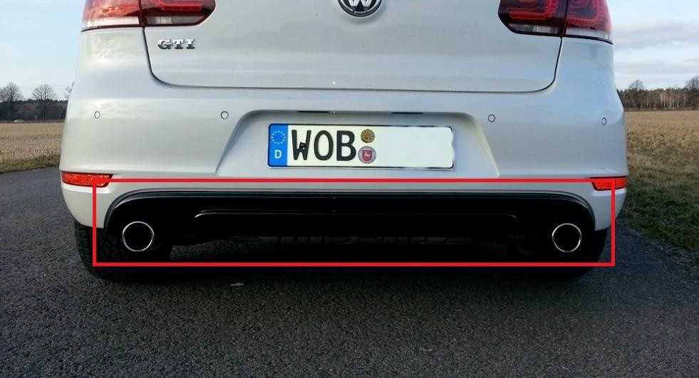 VAG Volkswagen Golf Cabriolet 5K Spoileris Juodas 2012 2016 Originalus 5K6807521AF041