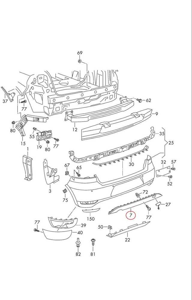 VAG Volkswagen Golf Cabriolet 5K Spoileris Juodas 2012 2016 Originalus 5K6807521AF041