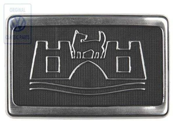 VAG Volkswagen Golf Jetta Blend Su Emblem Juodas Satin Chrome Originalus 165853688AGX2
