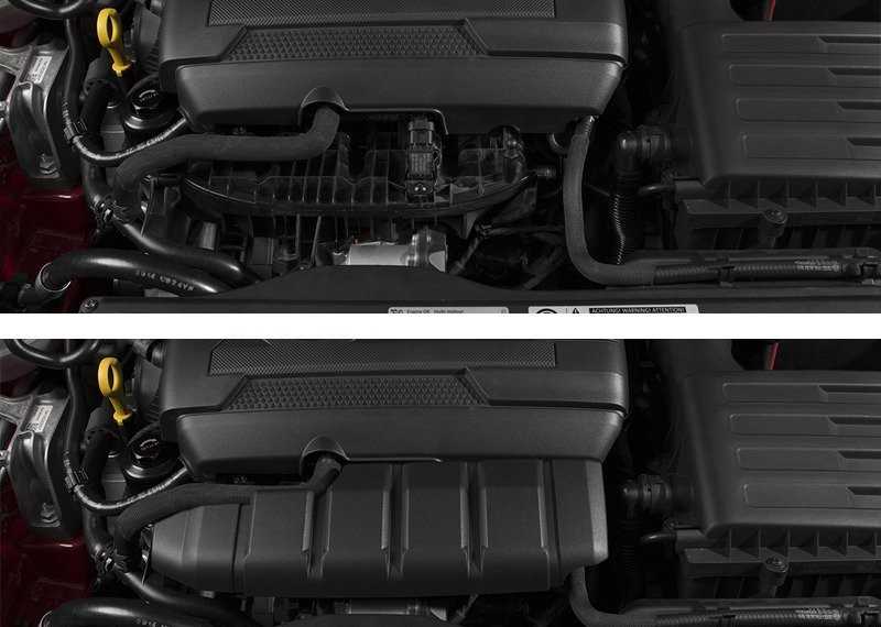 VAG Volkswagen Golf Mk VII 2.0 priekinio variklio dangčio detalė originali 06K103925AA