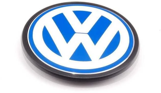 VAG Volkswagen Golf Mk4 variklio dangčio emblema mėlyna balta originali 036103940L