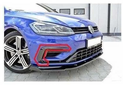 VAG Volkswagen Golf R 2017 Priekinis Apatinis Dešinys Grotelės Priedas Originalus 5G0853102C041