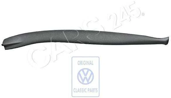 VAG Volkswagen Golf R32 Dešinė Galinė Juodos Apdailos Detalė Originalus 1K4837382D5AP