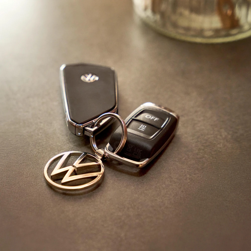 VAG "Volkswagen" logotipas, raktų pakabukas